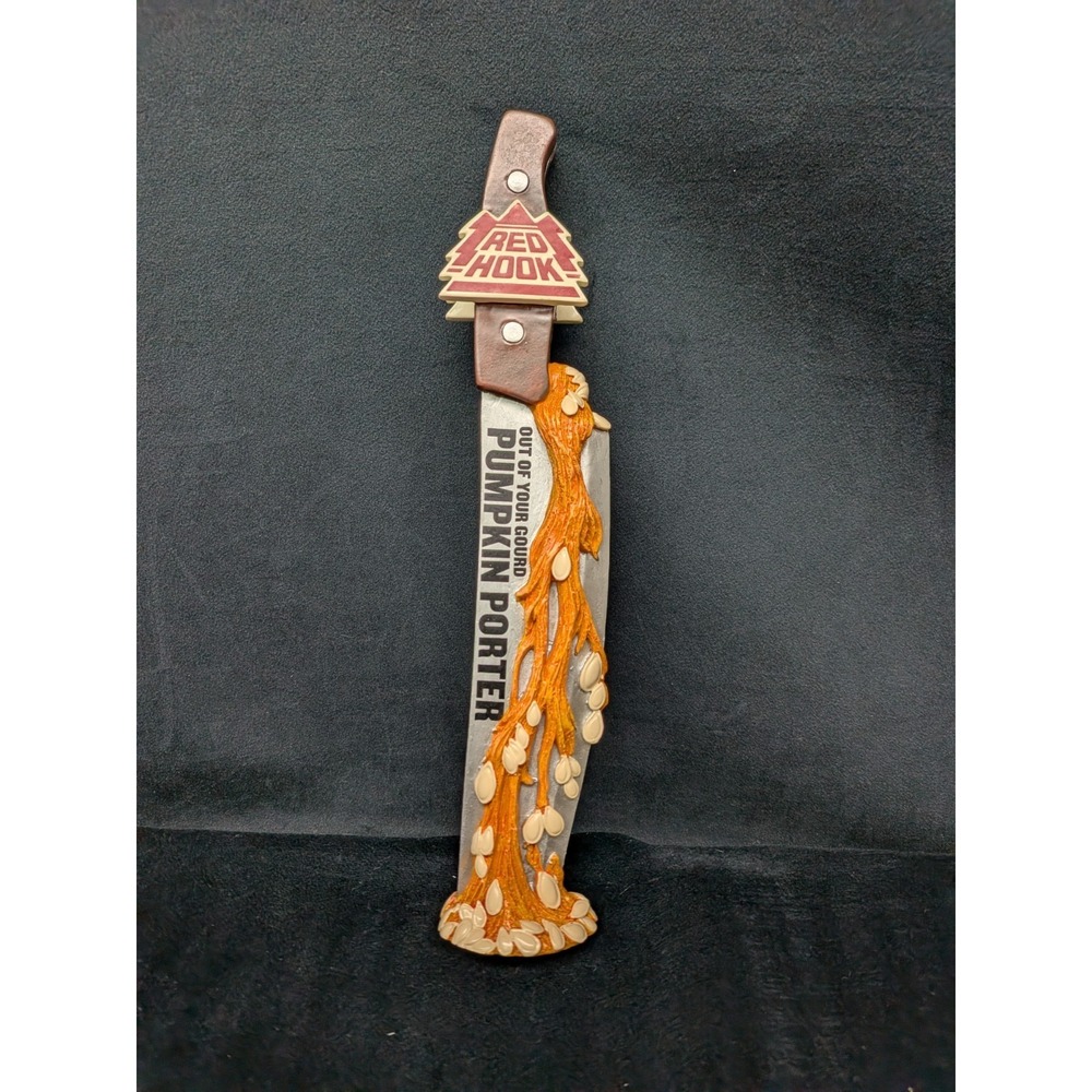 Red Hook Out Of Your Gourd PUMPKIN PORTER Beer Tap Handle